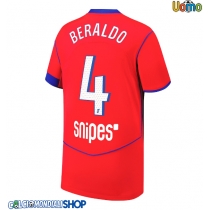 Maglie da calcio Paris Saint-Germain Lucas Beraldo #4 Terza Maglia 2025-26 Manica Corta